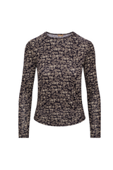 Load image into Gallery viewer, Teen Floral Top With Crew Neck
