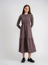 Load image into Gallery viewer, Teen Midi Length 2 Tiered Jumper
