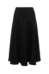 Load image into Gallery viewer, Teen Suede Midi Length Panel Skirt
