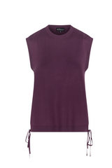Load image into Gallery viewer, Ladies Maternity High Low Knit Vest
