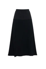 Load image into Gallery viewer, Maternity Midi Paneled Sweat Skirt
