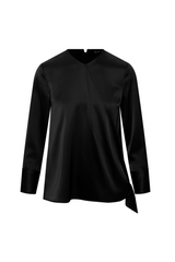 Load image into Gallery viewer, Ladies Maternity Satin Wrap Blouse
