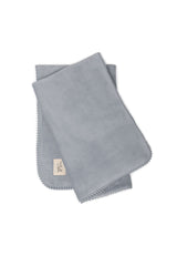 Load image into Gallery viewer, Baby Velour Pom Pom Blanket
