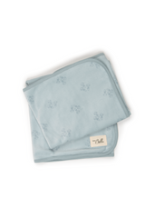 Load image into Gallery viewer, Baby Rattle Print Velour Blanket
