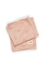 Load image into Gallery viewer, Baby Rattle Print Velour Blanket
