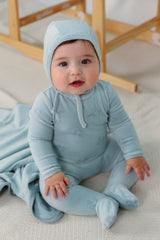 Load image into Gallery viewer, Baby Rattle Print Velour Blanket
