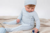 Load image into Gallery viewer, Embossed Diamond Wrap Baby Stretchie

