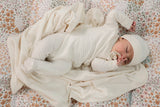 Load image into Gallery viewer, Embossed Diamond Baby Blanket
