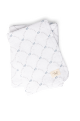 Load image into Gallery viewer, Baby Boys All Over Rocking Horse Print Swaddle
