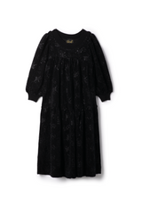 Load image into Gallery viewer, Girls Floral Print Tiered Velour Robe
