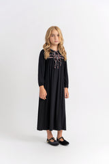 Load image into Gallery viewer, Girls Floral Binding Robe
