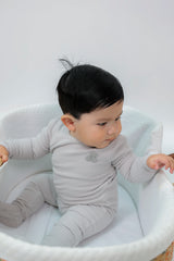 Load image into Gallery viewer, Baby Stripped Cherry Onesie
