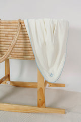 Load image into Gallery viewer, Baby Cotton Spandex With Embroidery Blanket
