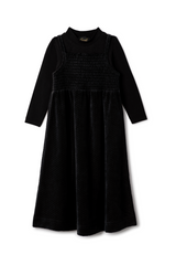 Load image into Gallery viewer, Girls Dotted Velour Jumper Robe
