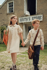 Load image into Gallery viewer, Girls Stamp Print Dress
