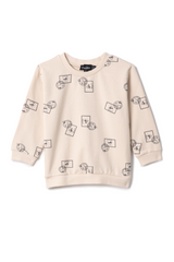 Load image into Gallery viewer, Stamp Print Sweatshirt
