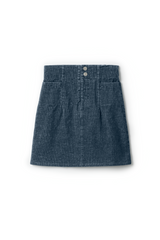 Load image into Gallery viewer, Girls Rib Denim Cord Skirt
