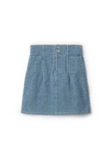 Load image into Gallery viewer, Girls Rib Denim Cord Skirt
