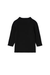 Load image into Gallery viewer, Girls Knit Rib Mock Neck Top
