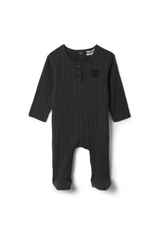 Load image into Gallery viewer, Baby Pointelle Onesie
