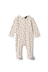 Load image into Gallery viewer, Baby Floral Print Onesie
