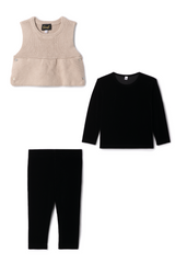 Load image into Gallery viewer, Boys Velour 3PC Set
