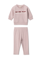 Load image into Gallery viewer, Baby French Fleece Darling Charming 2PC Set

