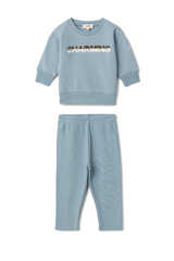Load image into Gallery viewer, Baby French Fleece Darling Charming 2PC Set
