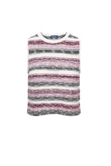 Load image into Gallery viewer, Ladies Multi Color Crochet Cropped Vest
