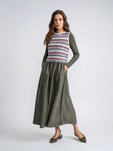 Load image into Gallery viewer, Ladies Multi Color Crochet Cropped Vest
