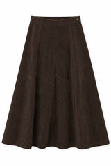 Load image into Gallery viewer, Corduroy Maxi Trumpet Skirt
