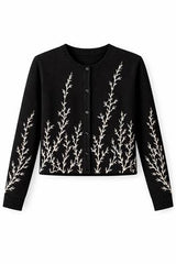 Load image into Gallery viewer, Printed Knit Cardigan
