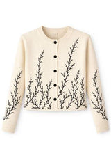 Load image into Gallery viewer, Printed Knit Cardigan
