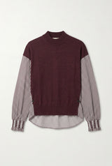 Load image into Gallery viewer, Mock Neck Sweater Shirt Combo
