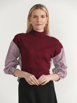 Load image into Gallery viewer, Mock Neck Sweater Shirt Combo
