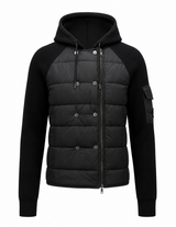 Load image into Gallery viewer, Double Breasted Quilted Knit Jacket

