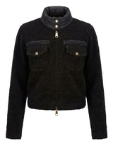 Load image into Gallery viewer, Boucle Knit Quilt Sweater
