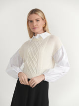 Load image into Gallery viewer, Cable Sweater Shirt Combo
