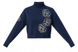 Load image into Gallery viewer, Cropped Knit Turtle Neck
