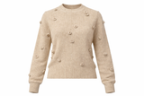 Load image into Gallery viewer, Ribbed Applique Sweater
