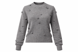 Load image into Gallery viewer, Ribbed Applique Sweater
