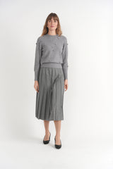 Load image into Gallery viewer, Ribbed Applique Sweater
