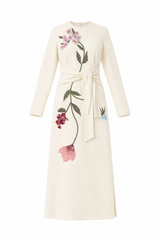 Load image into Gallery viewer, Embroidered Midi Dress
