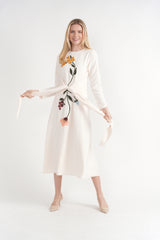 Load image into Gallery viewer, Embroidered Midi Dress
