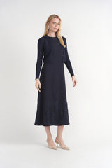 Load image into Gallery viewer, Embroidered Cropped Cardigan Jumper Set

