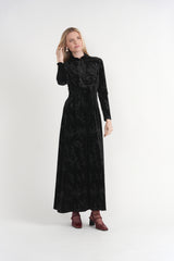 Load image into Gallery viewer, Velour Maxi Dress Set
