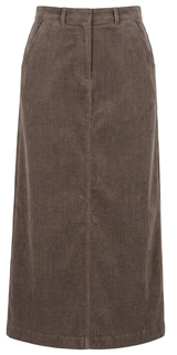 Load image into Gallery viewer, Corduroy Maxi Straight Pocket Skirt
