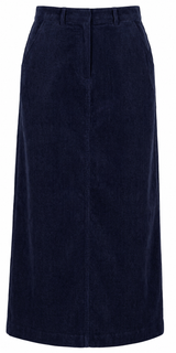 Load image into Gallery viewer, Corduroy Maxi Straight Pocket Skirt
