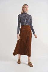 Load image into Gallery viewer, Maxi Corduroy Ulla Skirt
