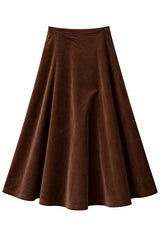 Load image into Gallery viewer, Corduroy Maxi Trumpet Skirt
